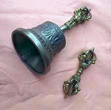 Bell and vajra (photo by Mary Hendriks)