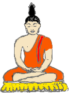 Buddha drawing by Mary