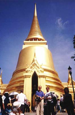 Stupa in Thailand (photo by Mary Hendriks)